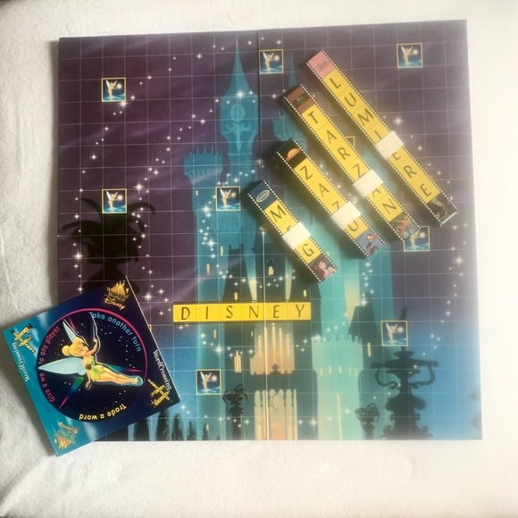 Vintage Mattel/Disney Word Crossing Board Game 2000 - Picture 4 of 12